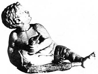 Мальчик с птицей. II в. до н.э. Эрмитаж